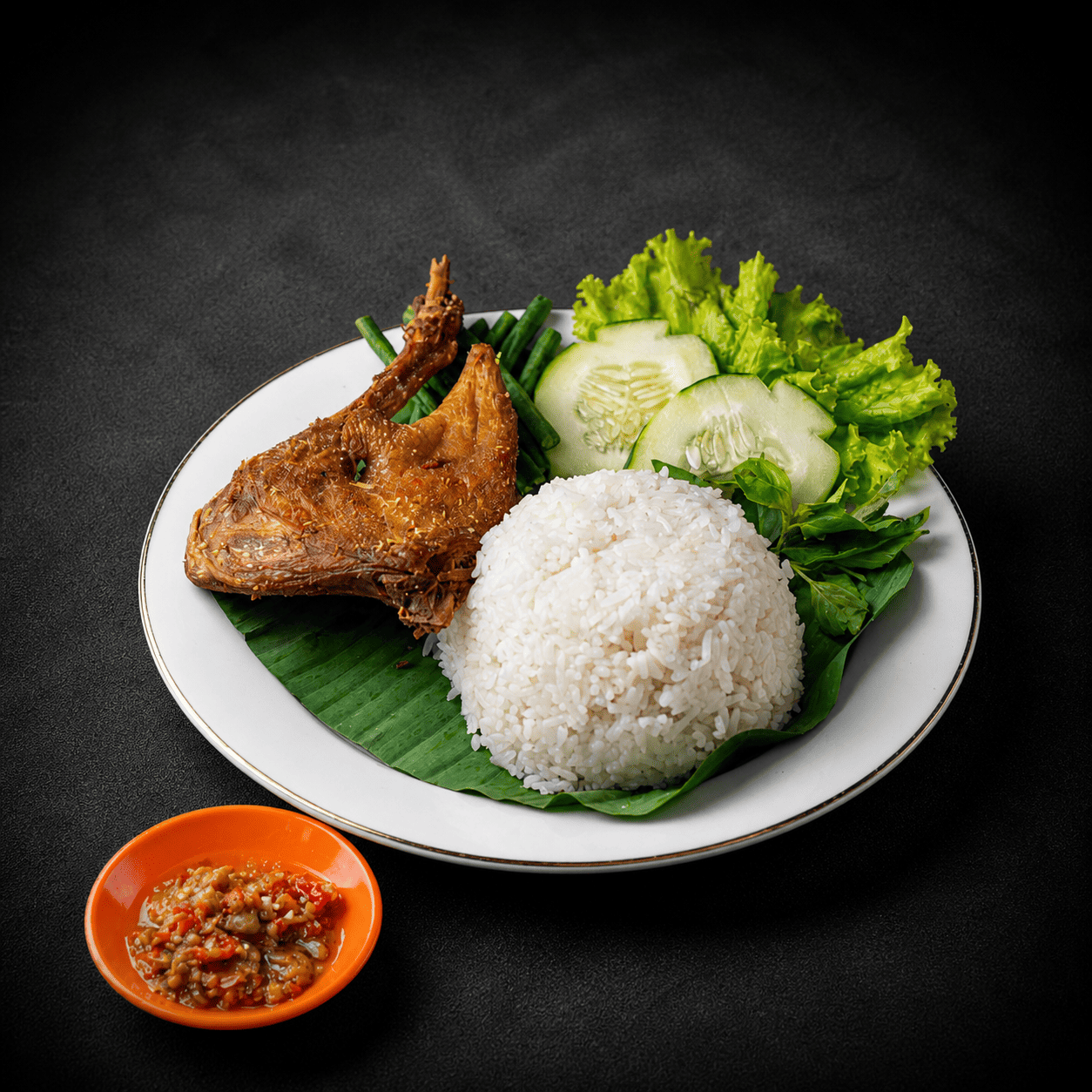 Nasi Lalapan Bebek